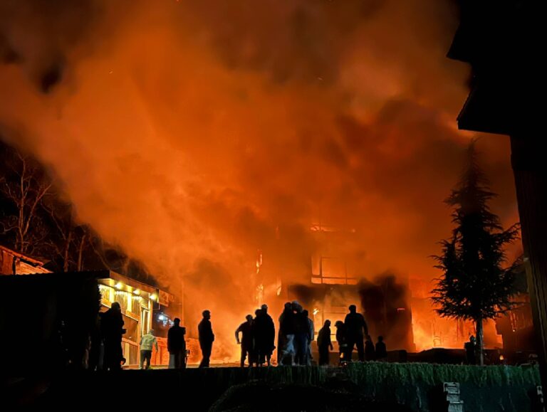 Fire breaks out in hotel in Pahalgam; man dies as reversing fire tender hits him