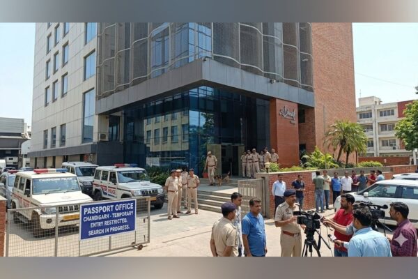 Passport office in Chandigarh gets bomb threat mail; nothing suspicious found