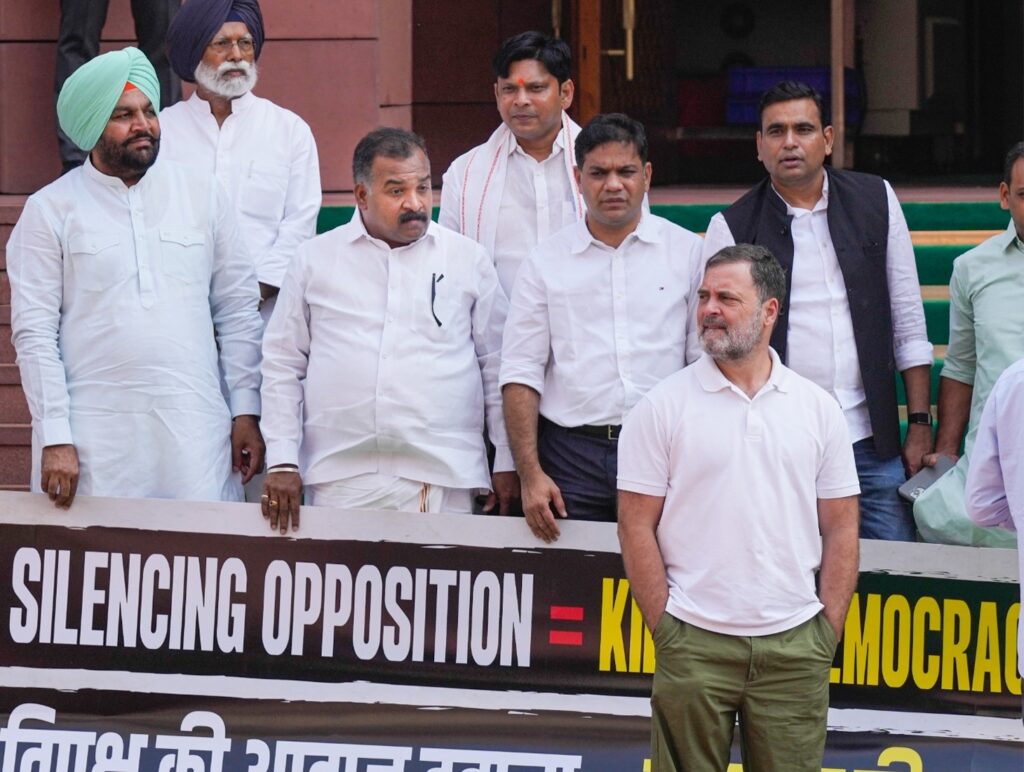 Rahul Gandhi Protest