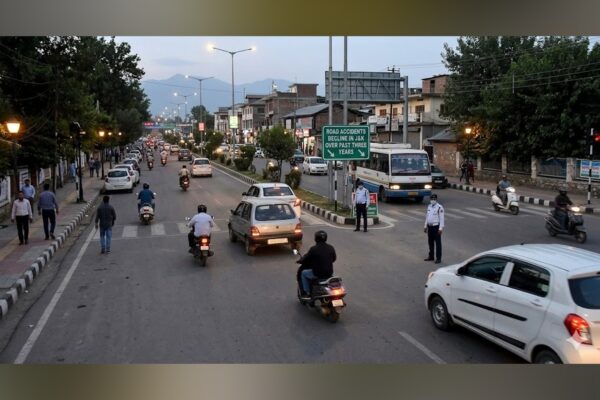 Road Accidents Decline in Jammu and Kashmir Over Last Three Years