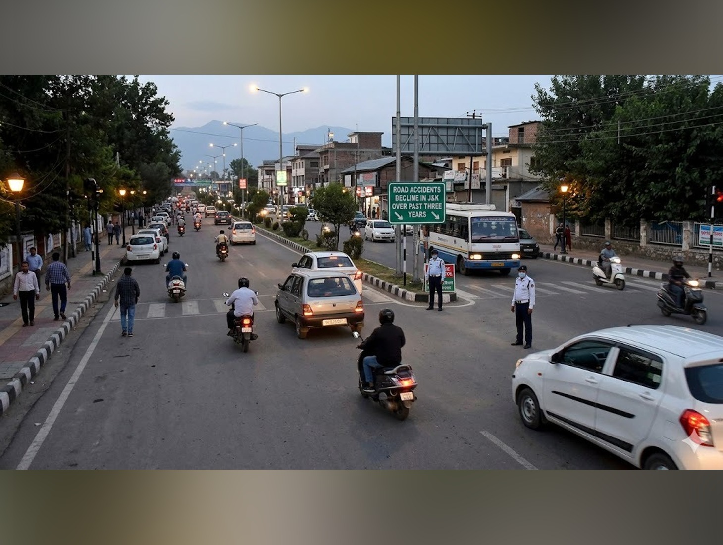 Road Accidents Decline in Jammu and Kashmir Over Last Three Years