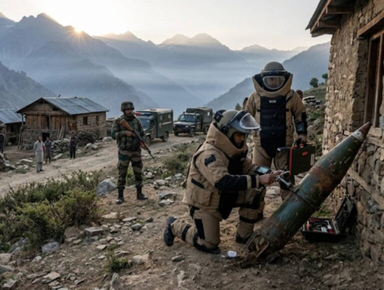 Live rocket shell found, defused in Kishtwar