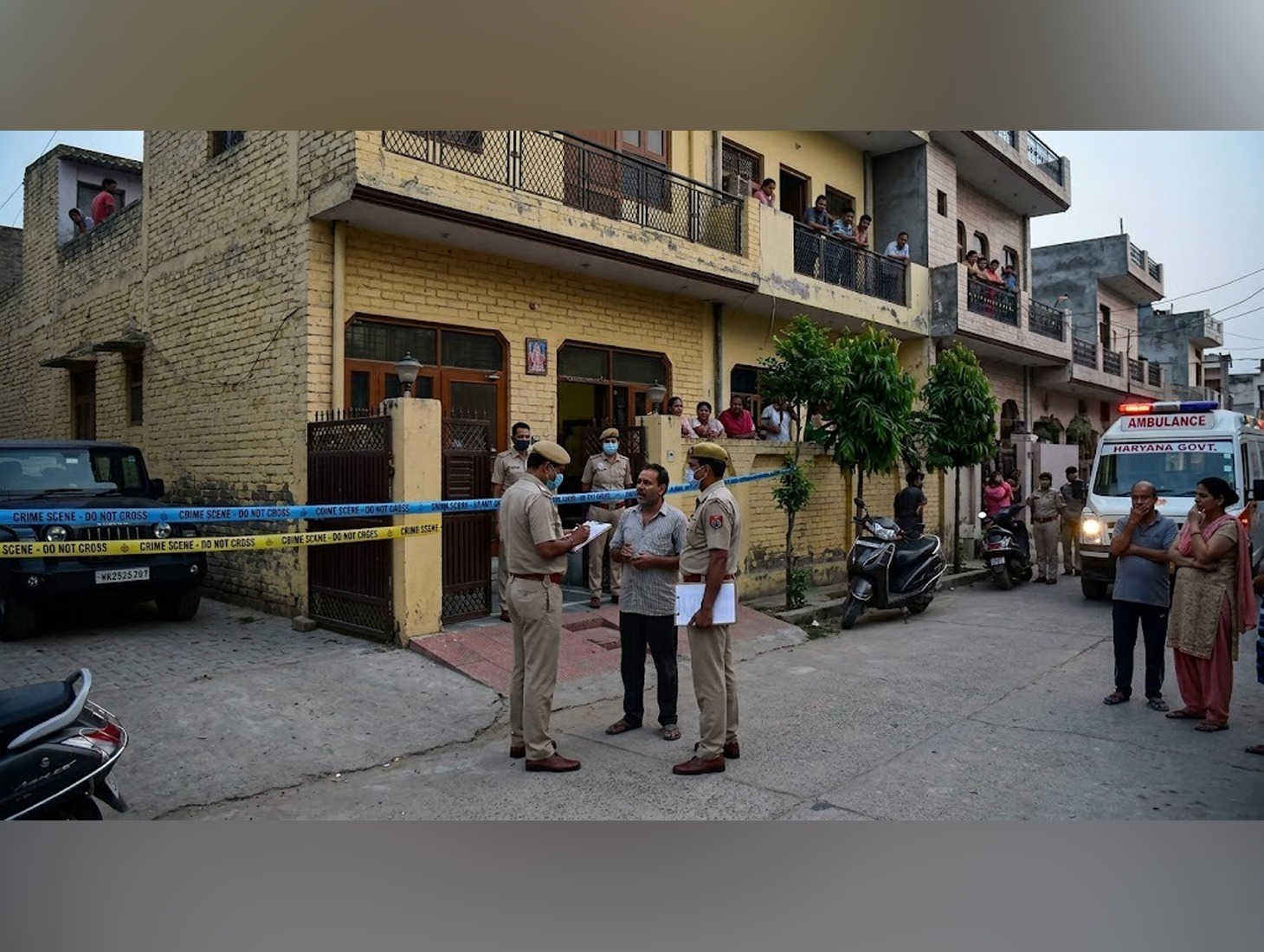 Son, Daughter-in-Law Kill 65-Year-Old Woman Over Land Compensation in Faridabad