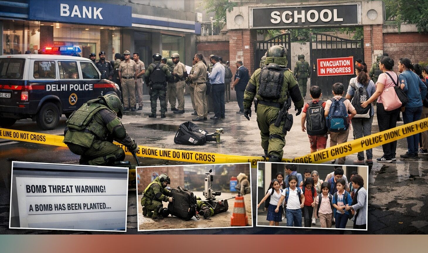 schools in Delhi receive bomb threat