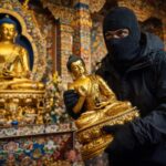 stealing Buddha idol