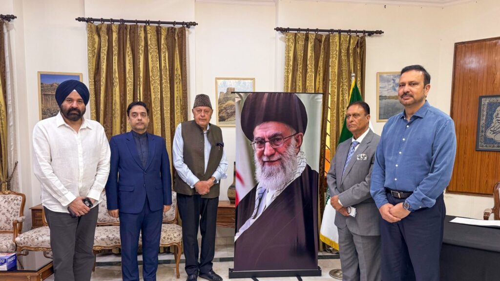 Farooq Abdullah Offers Condolences to Iran Over Ali Khamenei’s Death