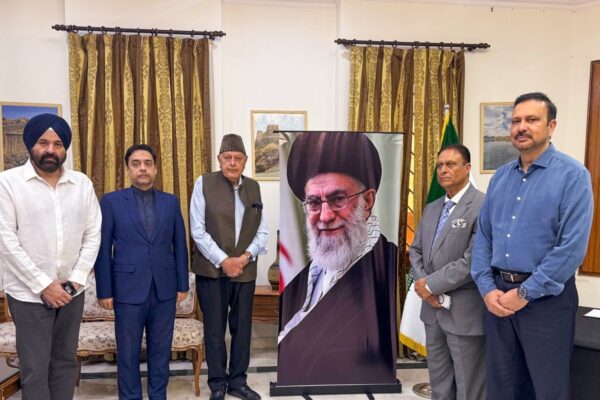 Farooq Abdullah Offers Condolences to Iran Over Ali Khamenei’s Death