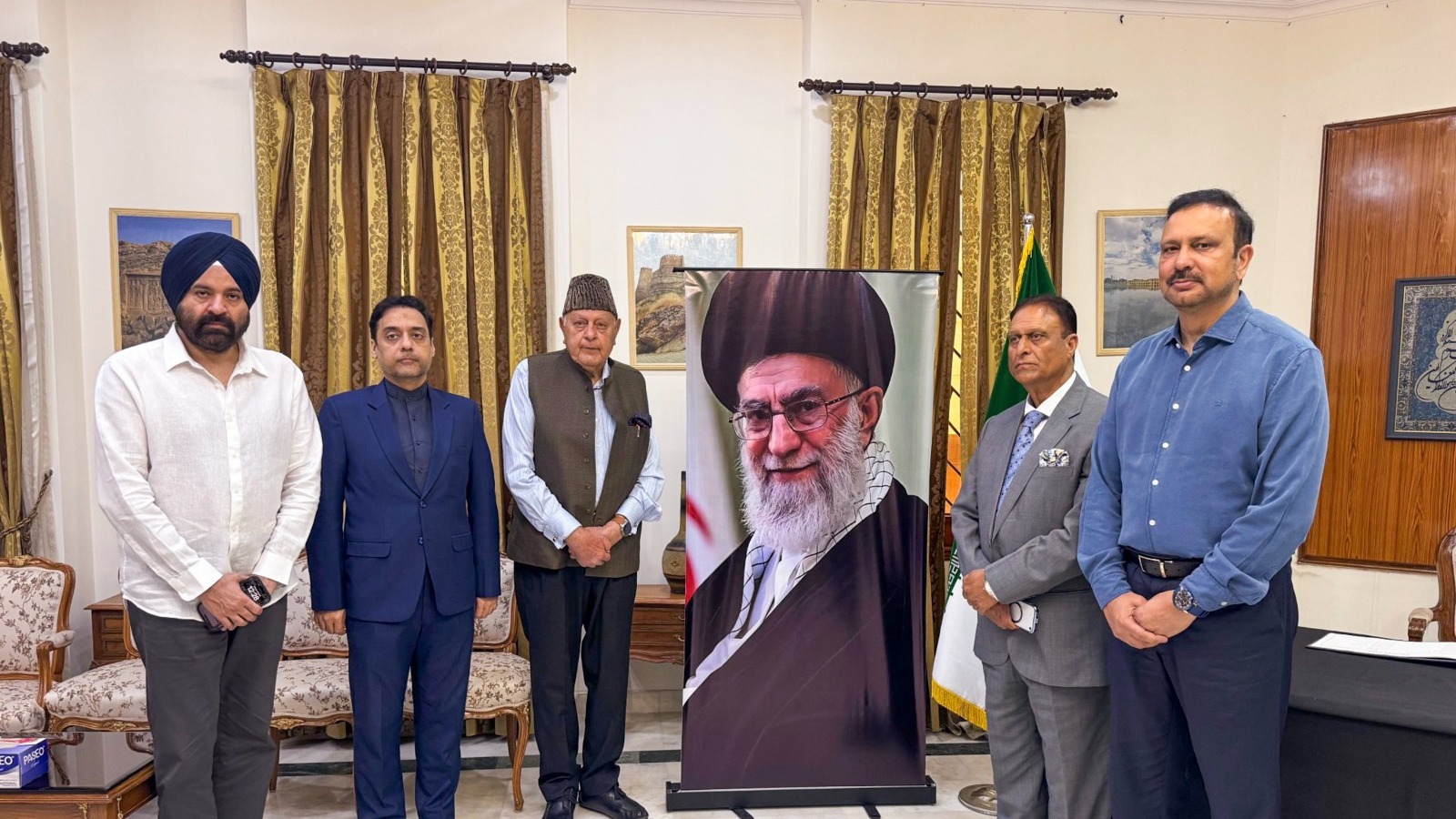 Farooq Abdullah Offers Condolences to Iran Over Ali Khamenei’s Death