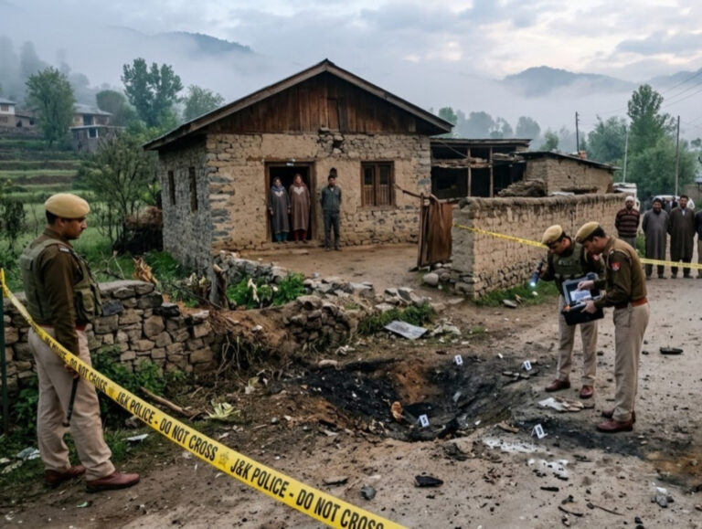 Mysterious blast outside house in J-K’s Samba, no one injured