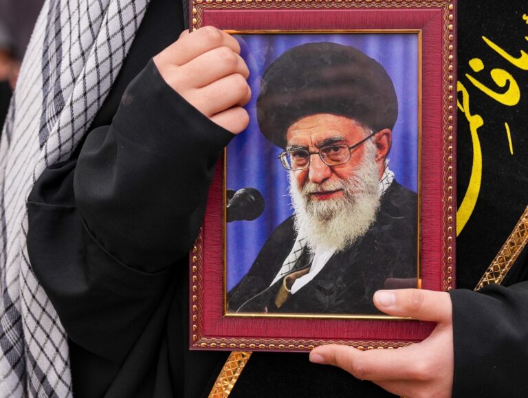 Iran television airs message from ayatollah calling for shedding’ of blood from Israelis, Trump