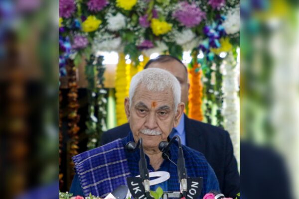 Manoj Sinha Reviews J&K Security Amid Protests Over Khamenei Killing