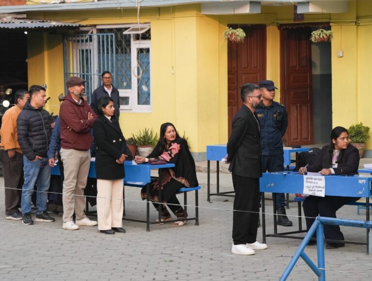 Nepal’s newly formed Rastriya Swantantra Party leads in early counting of votes