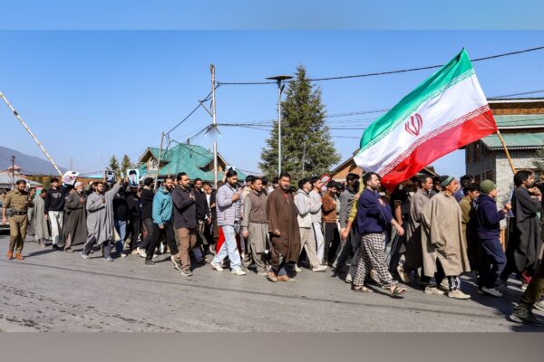 Kashmir Sees Second Day of Protests Over Killing of Iran’s Ayatollah Khamenei