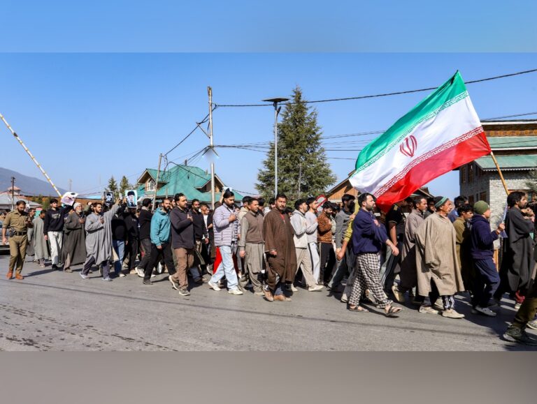 Kashmir protesters rally against US after Khamenei’s death