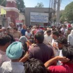 Apprentices Protest Outside Punjab State Power Corporation Limited Headquarters