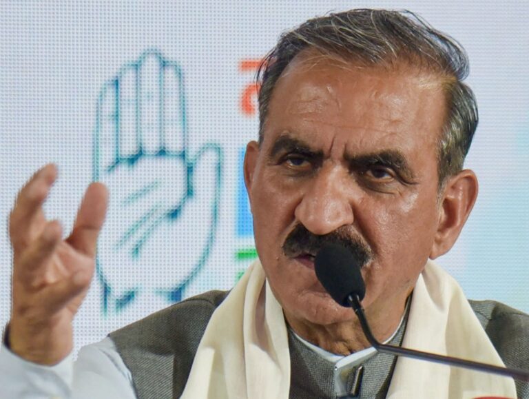 CM Sukhu: BJP more focused on infighting than Himachal’s key financial issues
