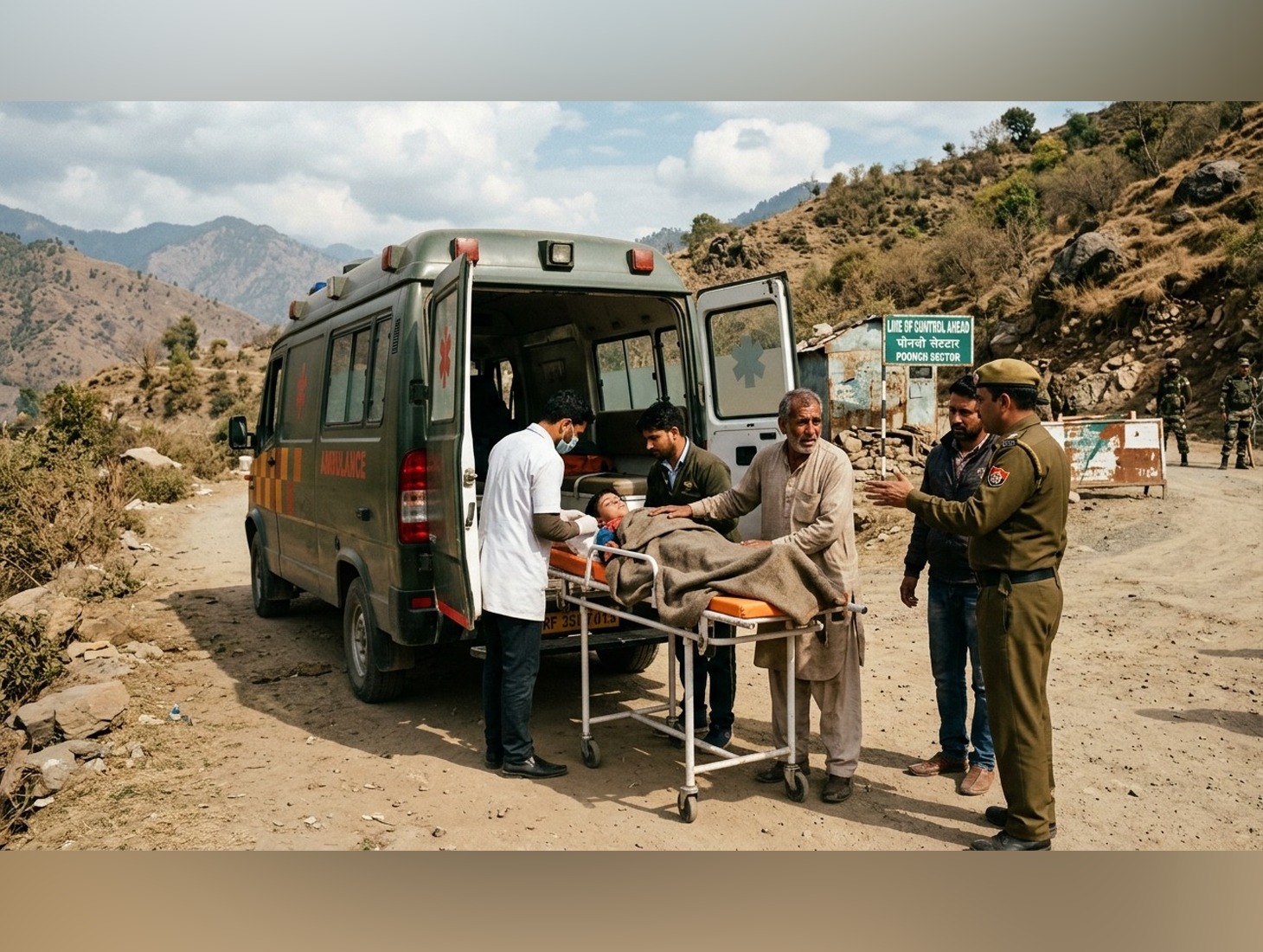 Six-year-old hurt in landmine explosion near LoC