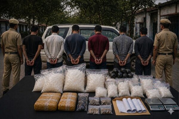 Six held in J&K drug crackdown, assets worth Rs 73 lakh attached