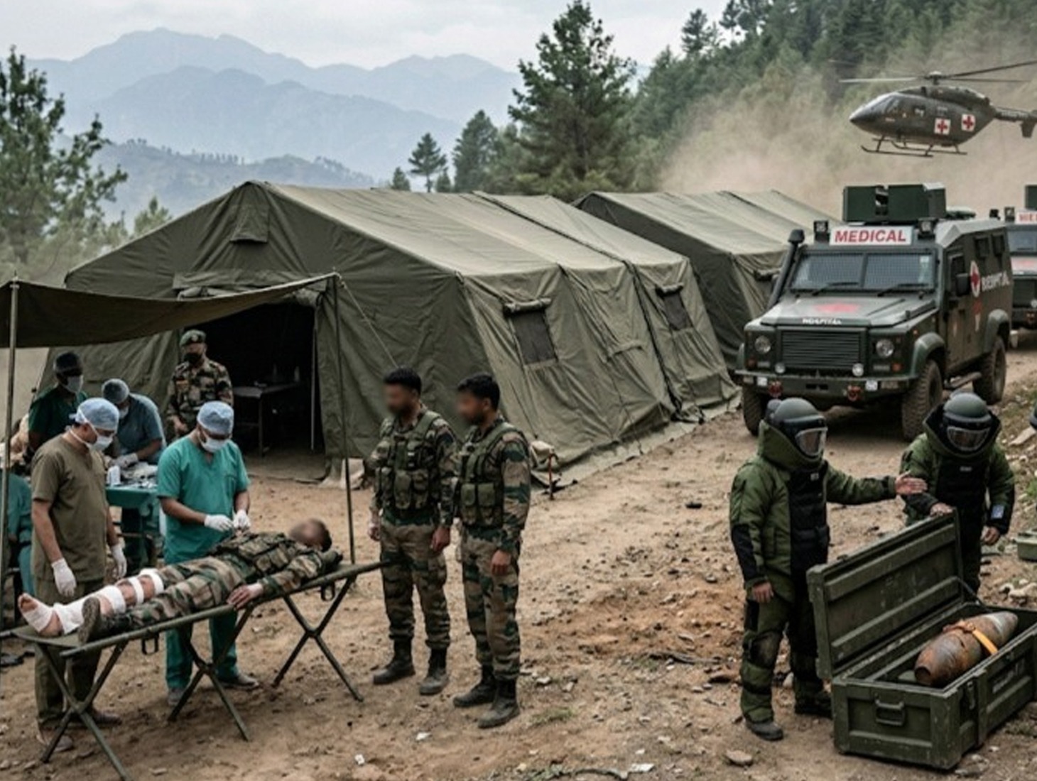 Landmine Blast Injures Soldier, Shell Defused in Poonch