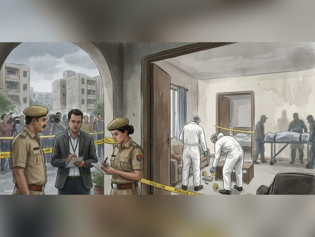 Suspicious Death of Live-in Couple in Greater Noida Triggers Police Investigation