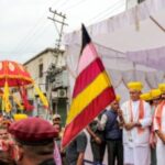 LG Manoj Sinha Flags Off Shobha Yatra on Parshuram Jayanti in Jammu