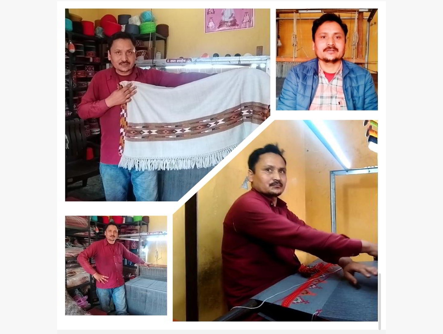 Kangra Weaver Keeps Traditional Shawl Weaving Alive After 35 Years