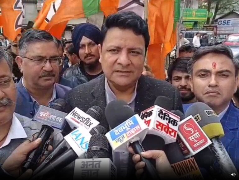 Sudhir Sharma attacks state government over ‘governance failures’