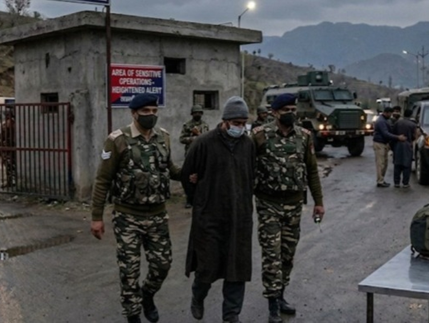 Suspicious Person Detained in Jammu Army Area
