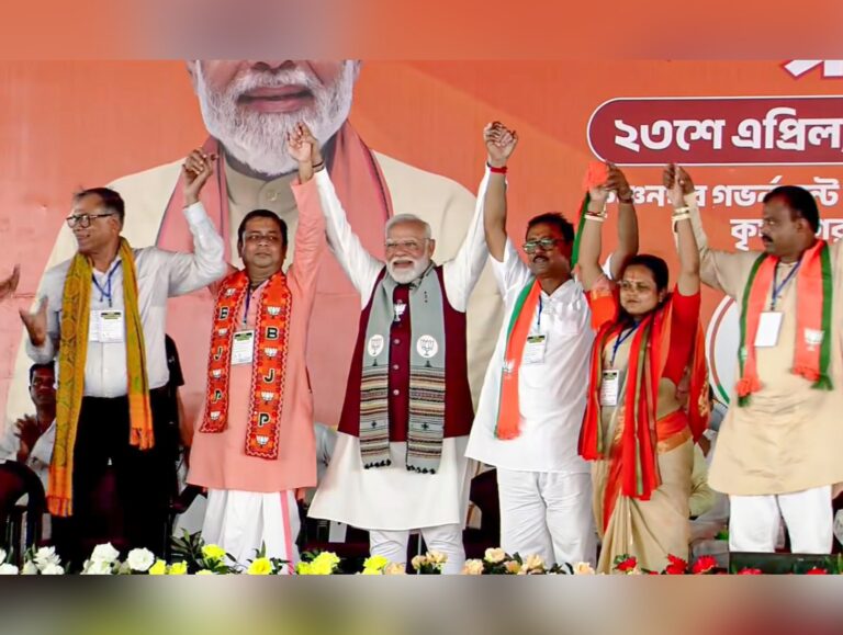 Bengal voter turnout signals landslide victory for BJP: PM Modi