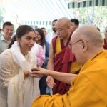 Bollywood Actress Bhumi Pednekar Visits Dalai Lama Temple in McLeodganj