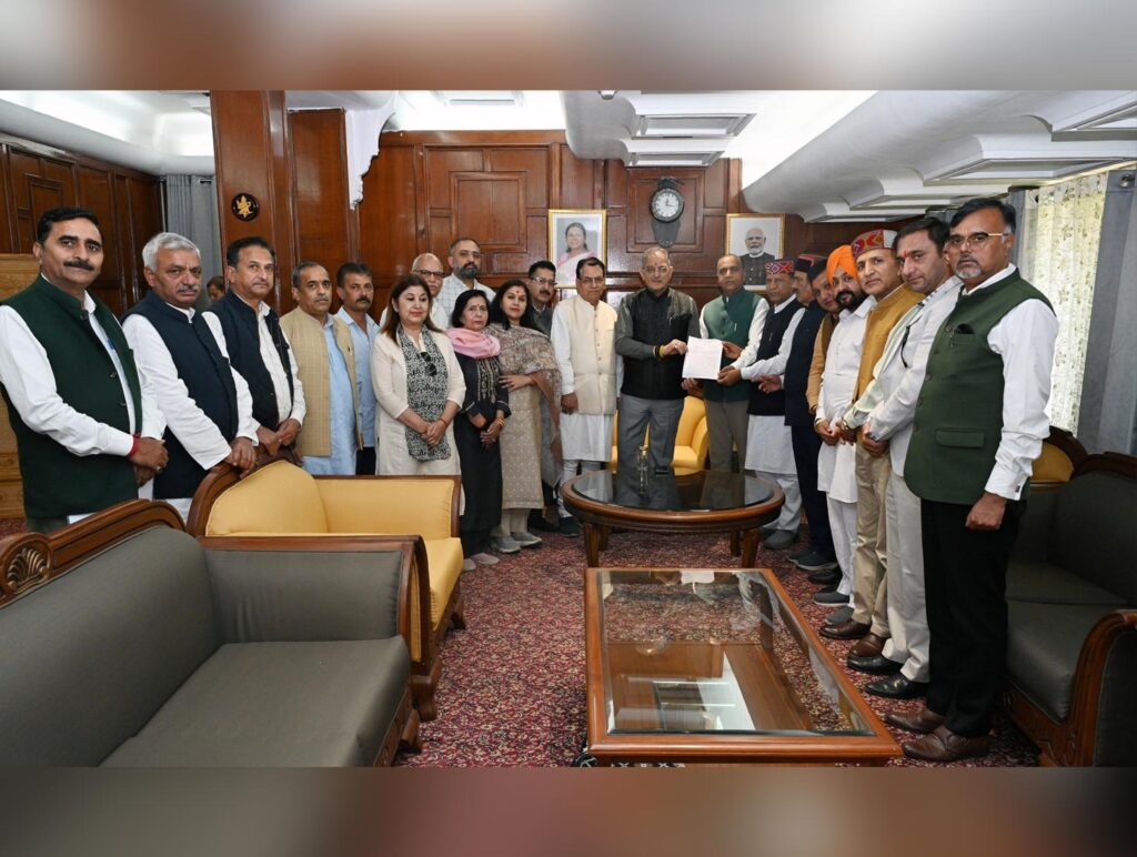 BJP leaders meets Guv