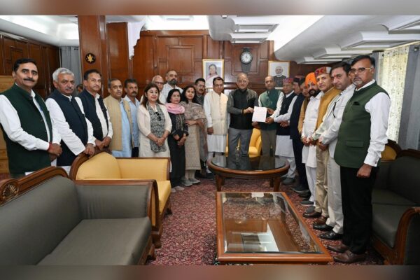 BJP leaders meets Guv