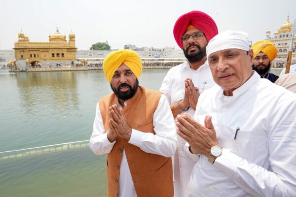 CM MANN IN AMRITSAR