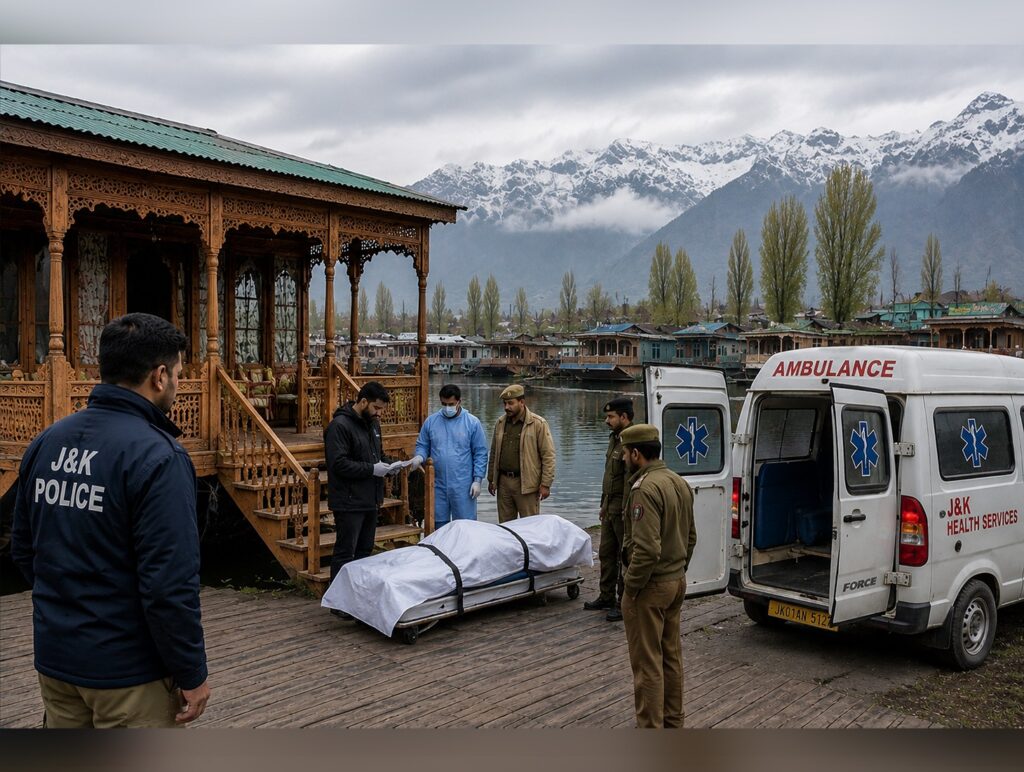 Tourist Death Reported from Srinagar Houseboat, Probe Begins