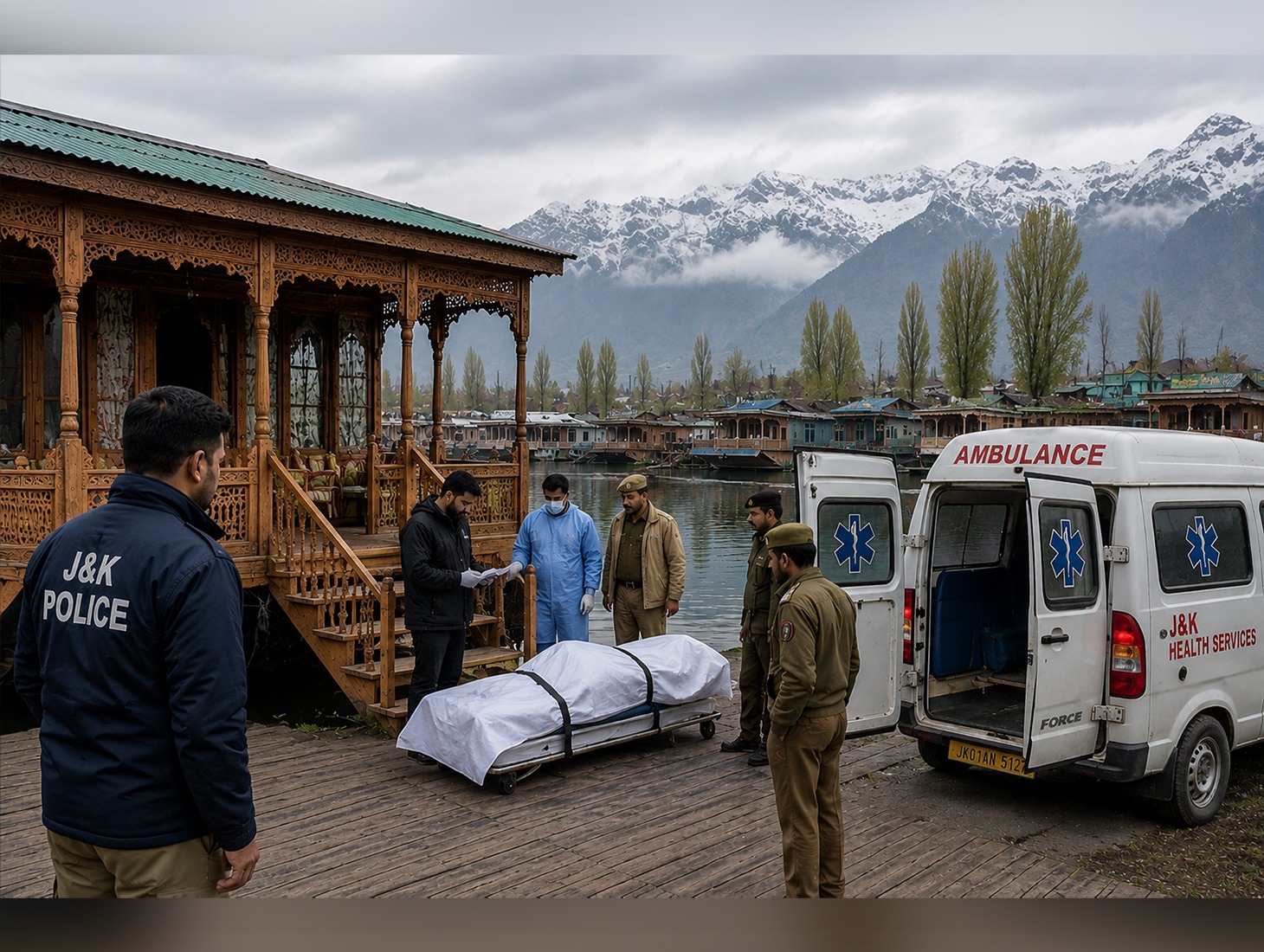Tourist Death Reported from Srinagar Houseboat, Probe Begins
