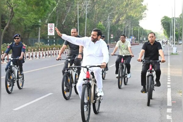 Haryana Pushes Fuel Saving Drive With Cycle Campaign