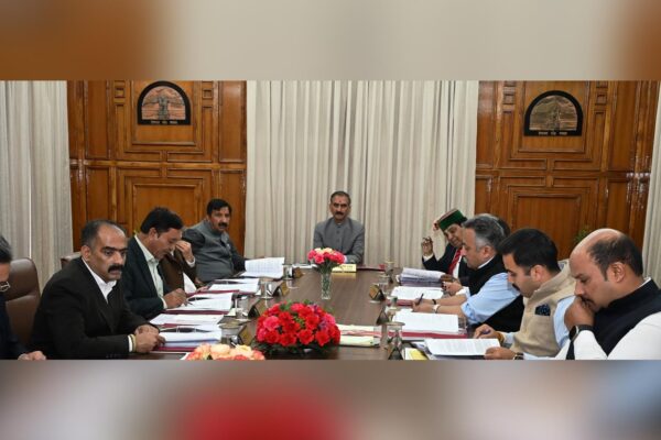 Sukhu Cabinet Approves Major Public Welfare Measures