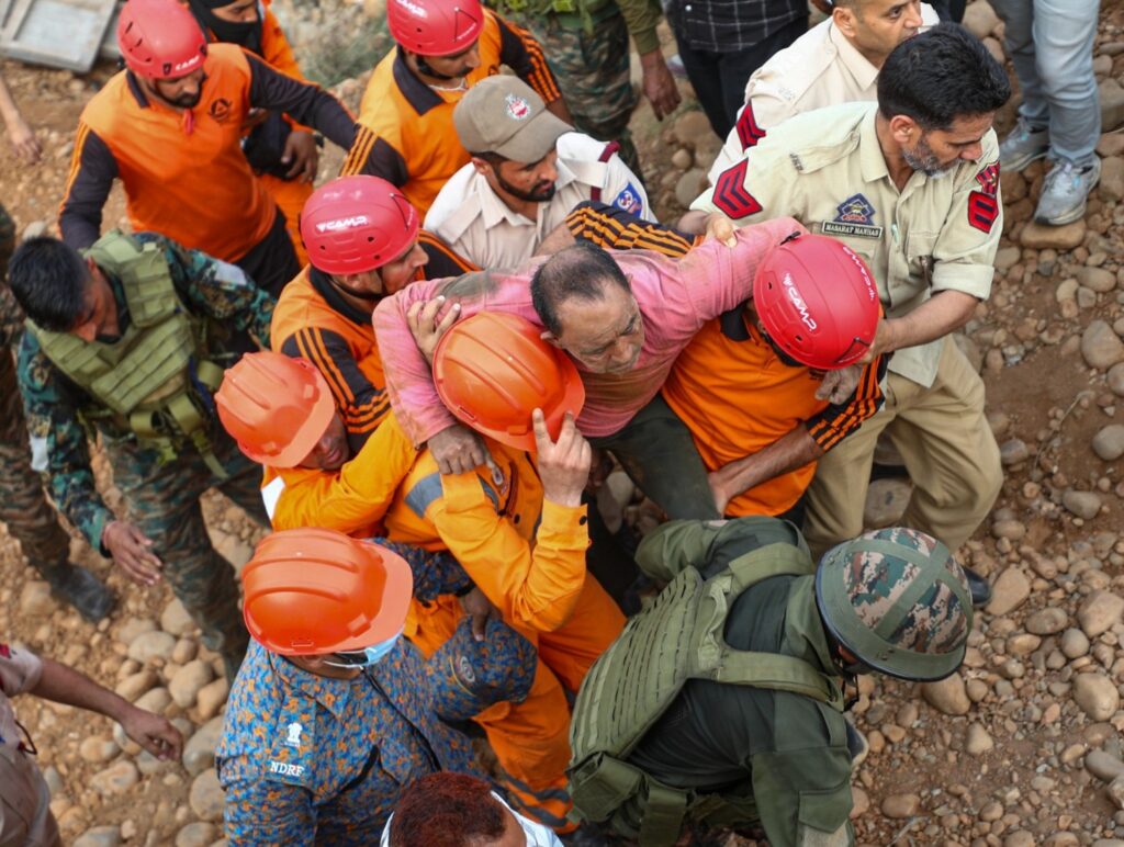 Labourers Trapped as Damaged Bridge Gives Way During Repairs