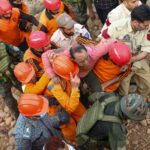 Labourers Trapped as Damaged Bridge Gives Way During Repairs