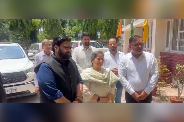 BJP Leaders Join Birthday Celebration With Special Children in Panchkula