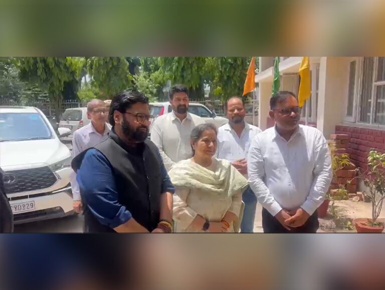 BJP Leaders Join Birthday Celebration With Special Children in Panchkula