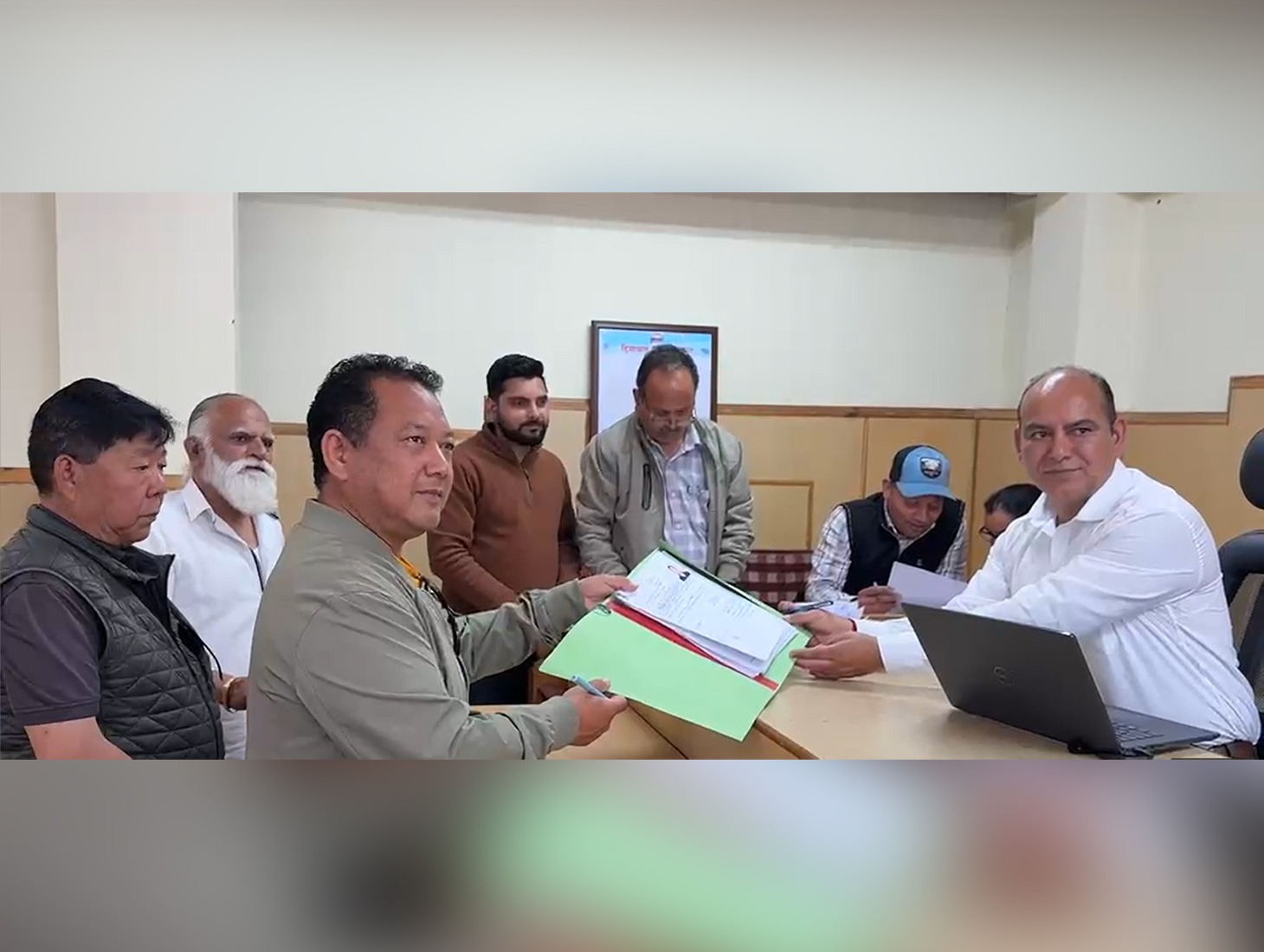 Nomination Day Marks Start of Tight Contest in Manali