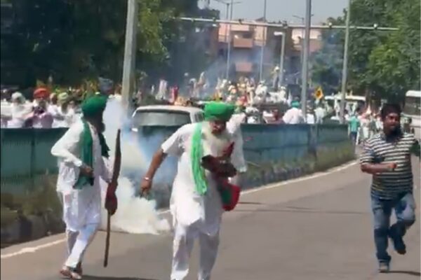 Punjab Farmers Protest Over BBMB Reaches Chandigarh Border