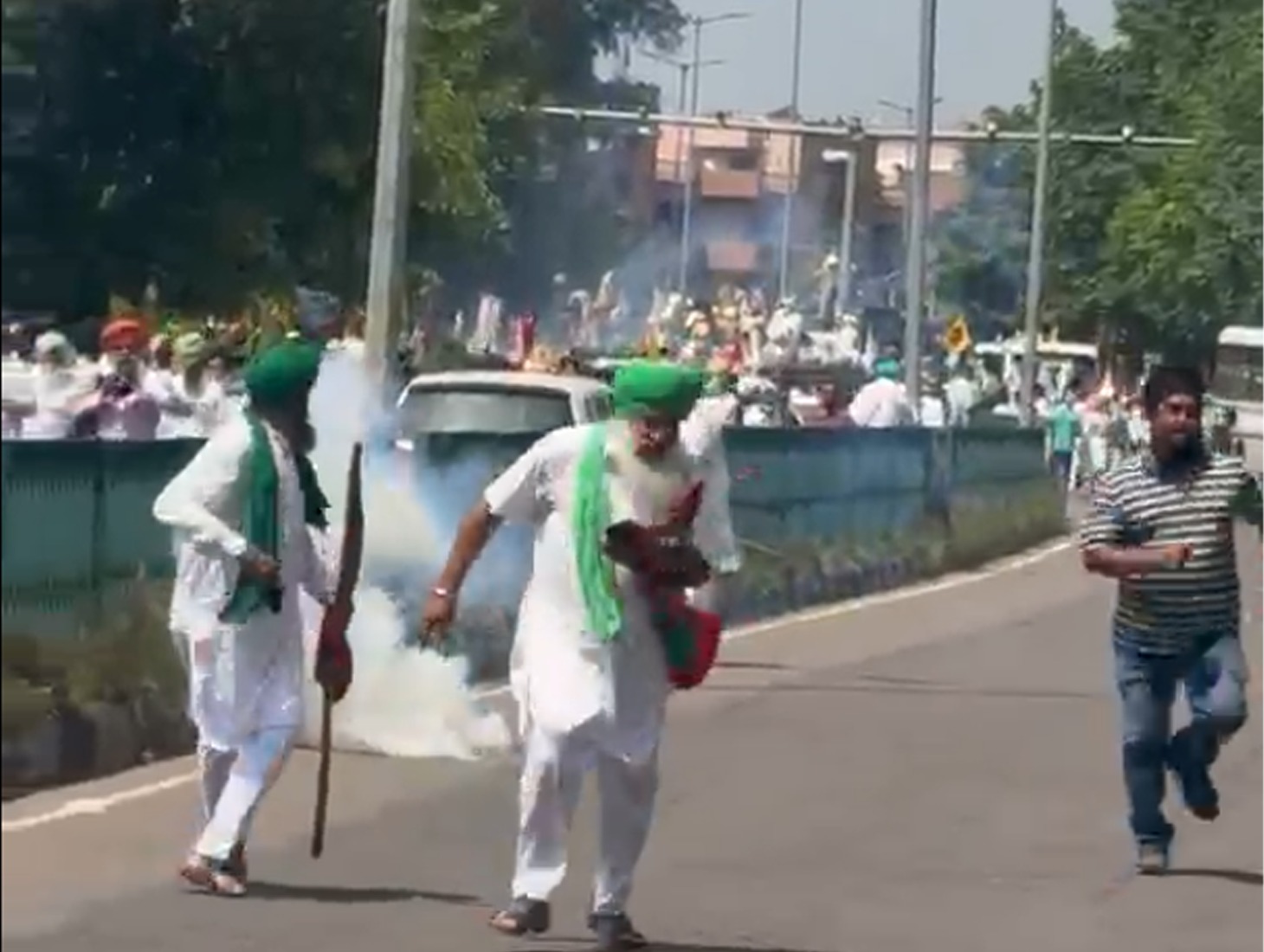Punjab Farmers Protest Over BBMB Reaches Chandigarh Border
