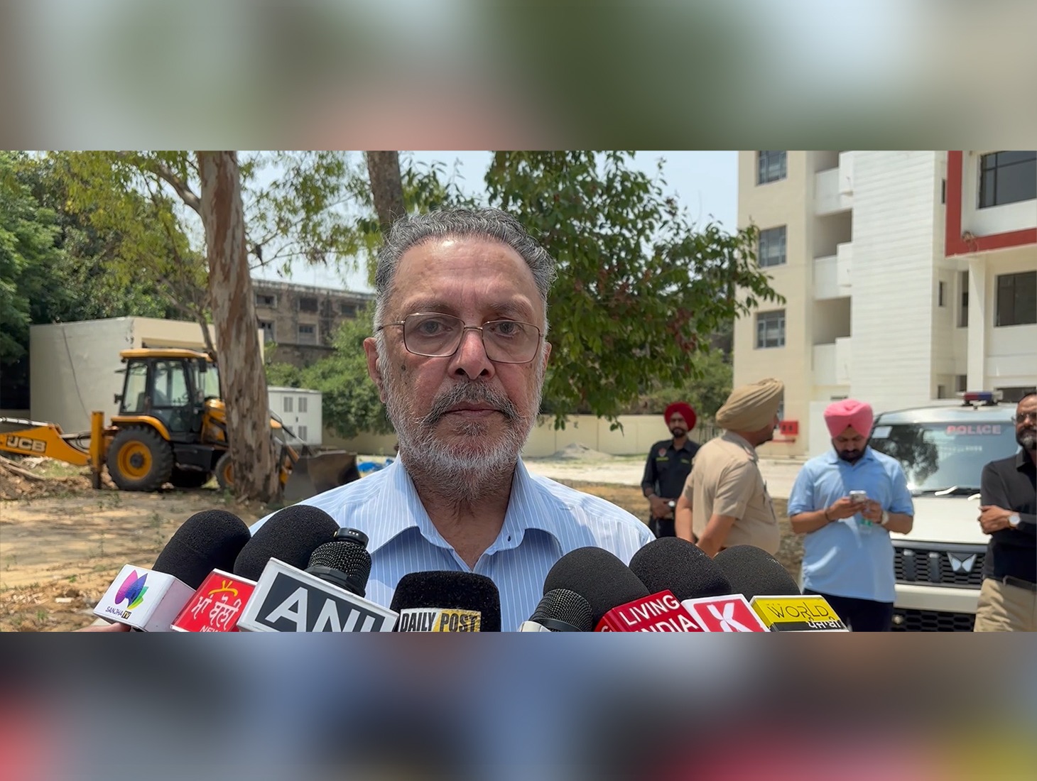 Punjab health minister inaugurates new nursing hostels at Rajindra Hospital, Targets BJP over ED raids