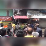Fire breaks out in chhota shimla shop