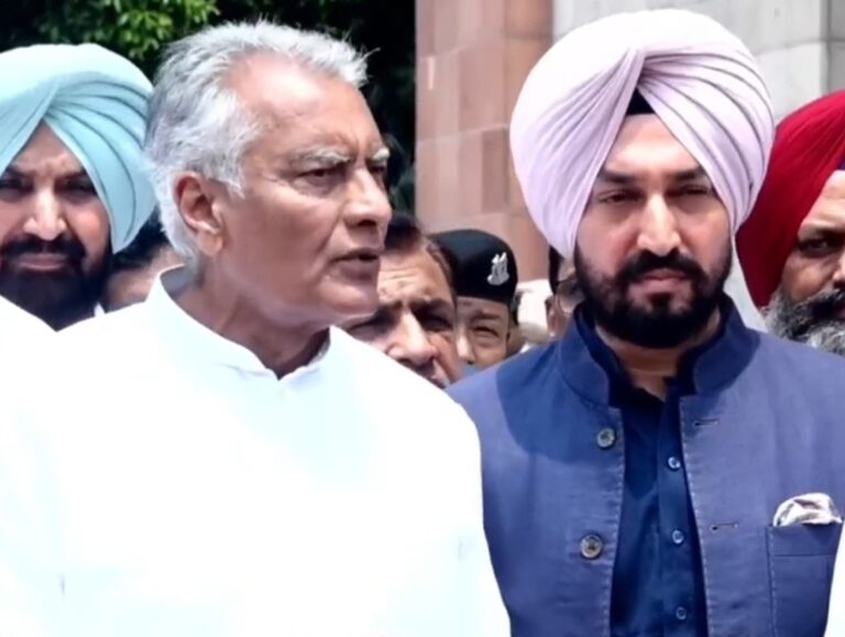 Sunil Jakhar alleges planned conspiracy behind attacks on BJP offices in Punjab