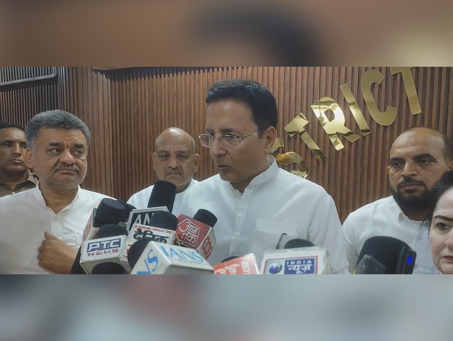 Surjewala Alleges Corruption in Panchkula Campaign