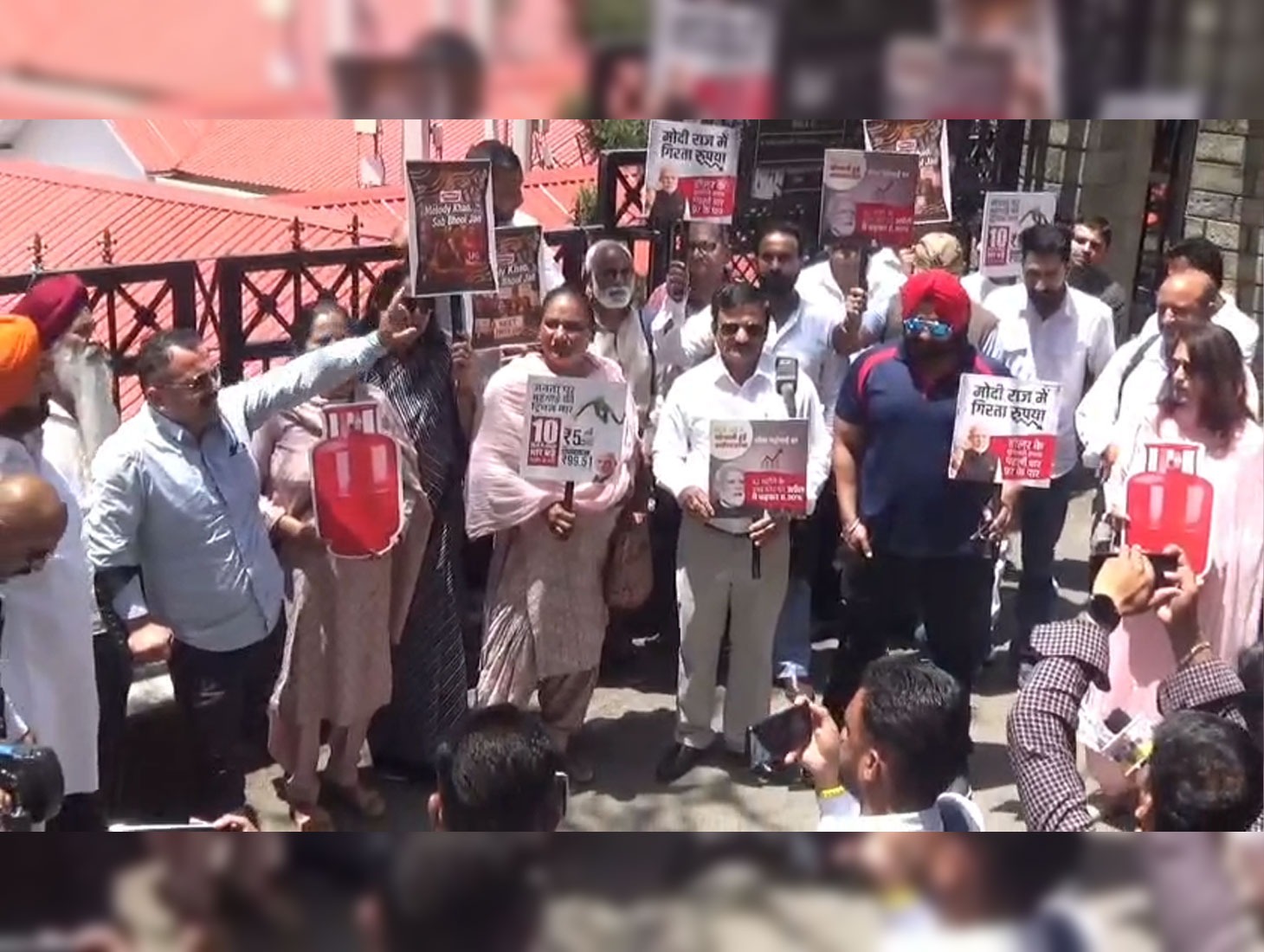 Shimla protest