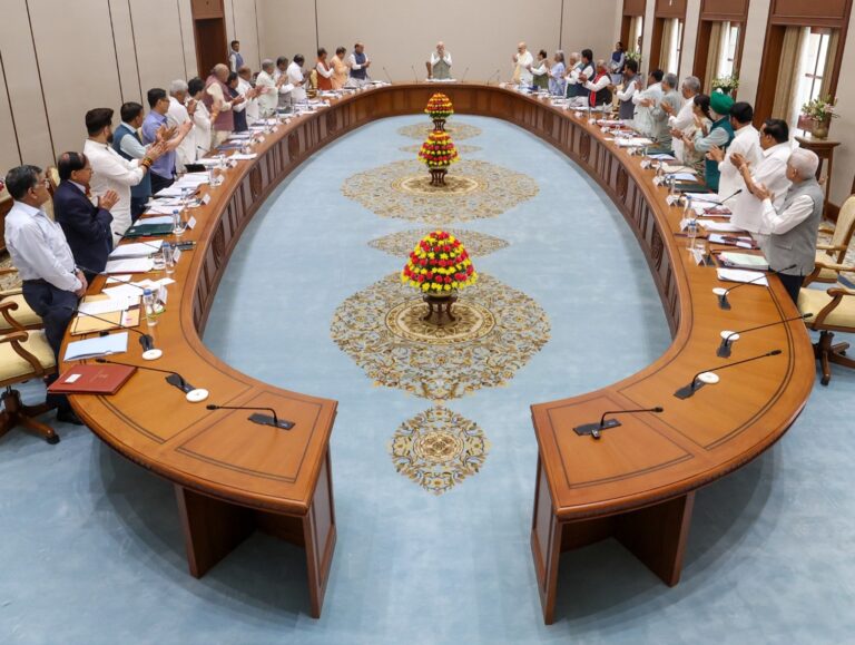 Cabinet praises PM Modi’s anti-terror efforts, strategic vision